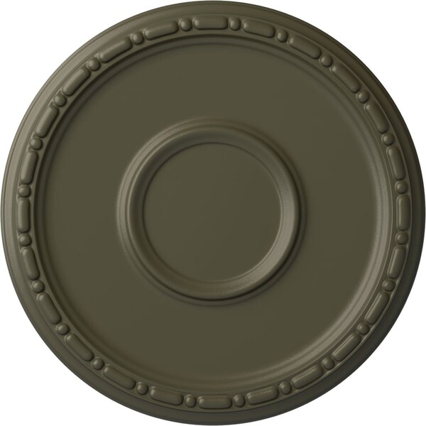 Ekena Millwork Medea Ceiling Medallion (Fits Canopies up to 5 1/2"), Hand-Painted Witch Hazel, 16 1/2"OD x 1 1/2"P CM16MDWHF - main